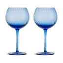 ByOn Rødvinsglas Opacity Vinglas - 2 stk. i Blue, 1