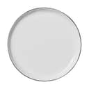 Broste Copenhagen Kagetallerkener Salt Dessert Tallerken i White w/Black Rim, 1