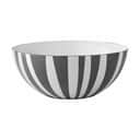 Cathrineholm Serveringsskåle Stripes Skål i Grå, 24 cm, 1