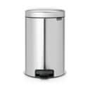 Brabantia Toiletspande NewIcon Pedalspand i Mat/Stål, 12 L, 1