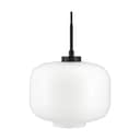 Dyberg Larsen Pendler Arp D25 Pendel i Opal/sort, 25 cm, 1