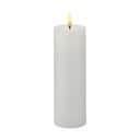 Sirius LED-lys Sille Genopladelig LED Bloklys i Hvid, H15 x Ø5 cm, 1