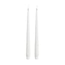 Deluxe Homeart LED-lys Real Flame LED Kertelys - 2 stk. i Hvid, 28 cm, 1