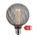 Halo Design LED-pærer Colors Twist Lyspære i Smoke, 16,6 cm, 1