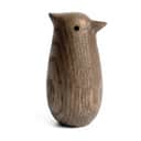 Novoform Dyrefigurer Figur - Morsangfugl i Smoke stained oak, 11,5 cm, 1