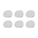 RAW by Aida Glasbrikker og coasters Coaster - 6 stk. i Light Grey, 1
