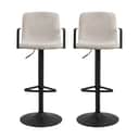 CASA Living Barstole Pablo Barstol - 2 stk i Beige, 1