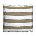 TRIMM Copenhagen Havehynder Square Pude i Taupe/hvid, B45 x L45 cm, 1