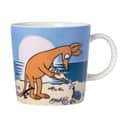 Moomin Arabia Krus og kopper med hank Ferieklar Krus - Sniff i Sniff Blå, 30 cl, 1