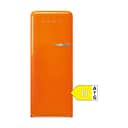 Smeg Køleskabe 50's Style Kølefryseskab i Orange, 1