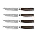 THE CUSTOM CHEF™ Steakknive Cuisine::pro® Damashiro® EMPEROR Cuisine::pro Damashiro EMPEROR Steakknivssæt - 4 dele i Sølv/sort, 1