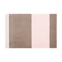 Tica Copenhagen Dørmåtter Stripes Horisontal Gulvmåtte i sand/rosa, B60 x L90 cm, 1