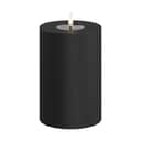 Deluxe Homeart LED-lys Real Flame LED Udendørs Bloklys i Sort, 15 cm, 1