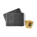 Cook & Baker Bordgrill Vaffelplader i sort, 1