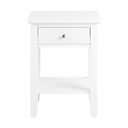 CASA Living Sengeborde Linnea Natbord i 1 Skuffe, 1