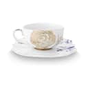 PIP Studio Krus og kopper med hank Royal Winter White Royal White Kop i white, 1