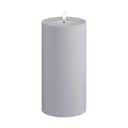 Deluxe Homeart LED-lys Real Flame LED Udendørs Bloklys i Støvet Blå, 20 cm, 1