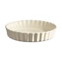 Emile Henry Tærteforme og fade Tærteform i Cream, 24 cm, 1