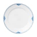 Royal Copenhagen Middagstallerkener Prinsesse Middagstallerken i Koboltblå/hvid, 27 cm, 1