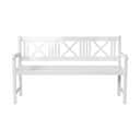 cinas Havebænke Rosenborg Havebænk i Hvid, B150 x L58 cm, 1