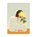 Poster&Frame Plakater Plakat - The Crysanthemum i B50 x L70 cm, 1