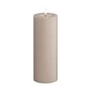 Deluxe Homeart LED-lys Real Flame LED Bloklys i Rose, 20 cm, 1