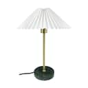 CASA Living Bordlamper Bloom Bordlampe i Grøn/messingfarvet, 1