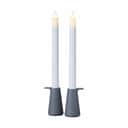 Sirius LED-lys Sara Tall LED Kronelys - 2 stk. i Hvid, 25 cm, 1