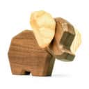 FableWood Dyrefigurer Elefant i 8 cm, 1