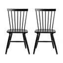 CASA Living Spisebordsstole Riano Spisebordsstol - 2 stk i Sort, 1