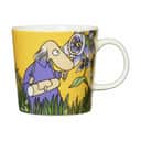 Moomin Arabia Krus og kopper med hank Ferieklar Krus - Hemulen i Hemulen/Gul, 30 cl, 1