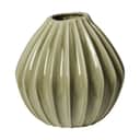 Broste Copenhagen Vaser Wide Vase i Grøn, H30 x Ø30 cm, 1