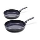 Greenpan Stegepander Torino Pandesæt - 2 dele i Sort, 28 cm, 1
