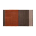 Tica Copenhagen Gulvtæpper Stripes Horisontal Gulvtæppe i Brun/terracotta, B67 x L120 cm, 1