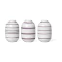 Kähler Vaser Omaggio Vase - 3 stk. i Lavendel, 8,5 cm, 1