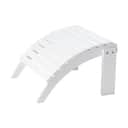 cinas Loungestole Adirondack Fodskammel i Hvid, 1
