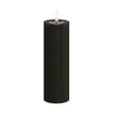 Deluxe Homeart LED-lys Real Flame LED Bloklys i Mørk grøn, 15 cm, 1