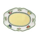 Villeroy & Boch Serveringsfade French Garden Fleurence Oval Fad i Hvid/gul, 1