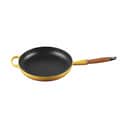 Le Creuset Stegepander Stegepande m. træhåndtag i Nectar, 1