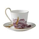Royal Copenhagen Krus og kopper med hank Flora Højhankskop m. underkop - Iris i Iris, 1