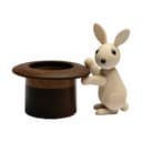 Spring Copenhagen Dyrefigurer Den Magiske Hat m. kanin i Natural, 1