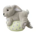 Klarborg Påskefigurer Harekilling - Nini i Grå/grøn, 5 cm, 1