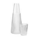 Stelton Vandkarafler Pilastro Karaffel m. glas i Klar, 1