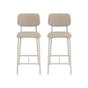 CASA Living Barstole Alison Counterstol - 2 stk. i Beige, 1