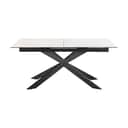 CASA Living Spiseborde Irwine Spisebord i Hvid, H76 x B210 x L90 cm, 1