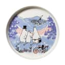 Moomin Arabia Serveringsfade Endelig Hjemme Serveringsfad i Multifarvet, 1