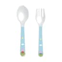 Barbo Toys Børnebestik Gurli gris Bestiksæt - 2 dele i Blå, 1