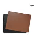 Aida Dækkeservietter Quadro Dækkeserviet i Brun/sort, 1