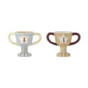 Bloomingville Mini Æggebægere Trophy Æggebæger - 2 stk. i Blue, 1