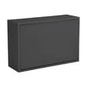 ReCollector Toiletspande Væghængt Toiletspand i Black Raven, 1